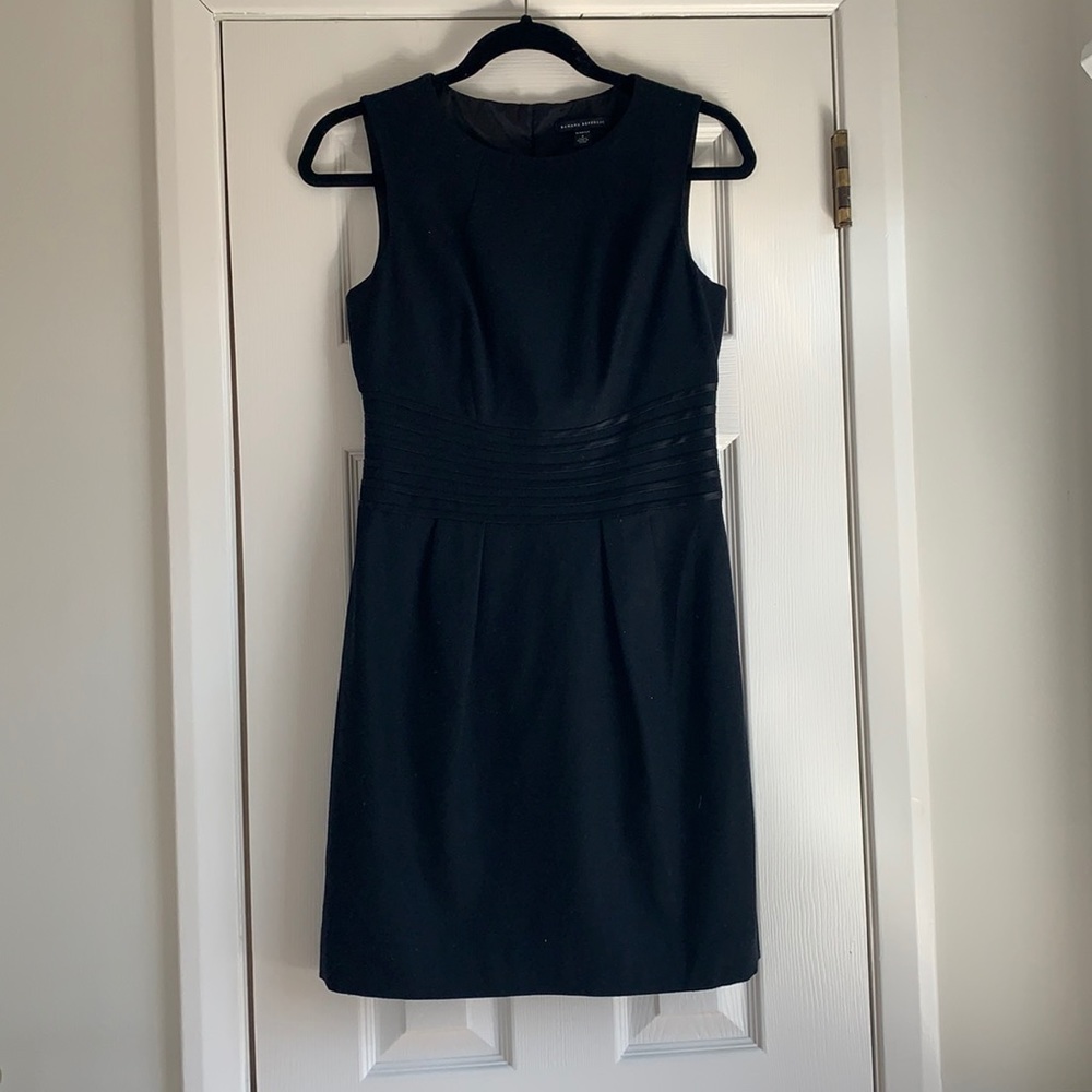 Banana Republic black shift dress